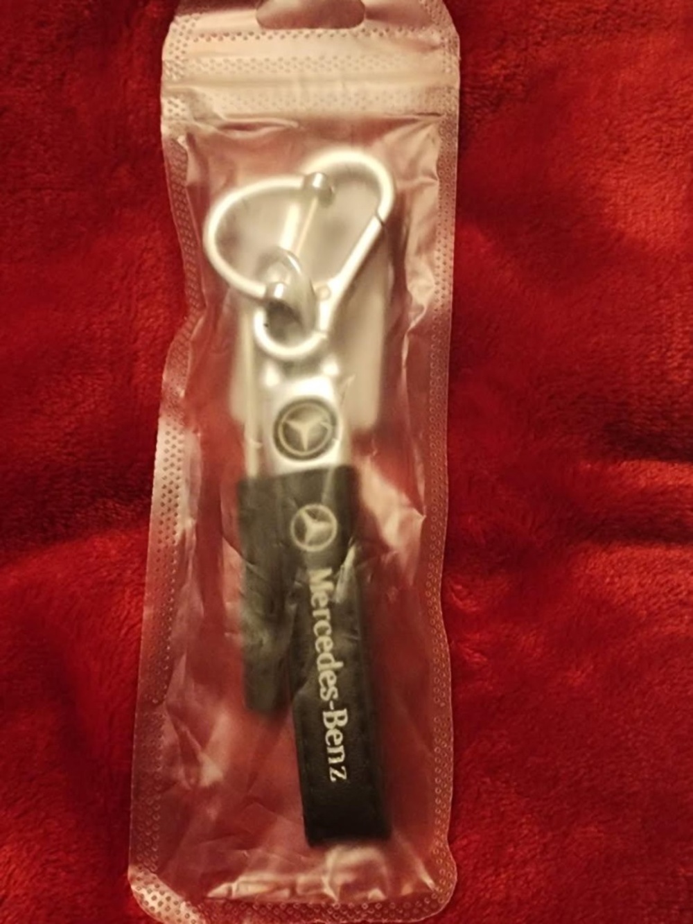 Mercedes-Benz Leather Keychain